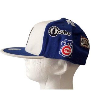 COOPERSTOWN COLLECTION Fitted Chicago Cubs MLB Baseball Cap - Size 7. 3/4